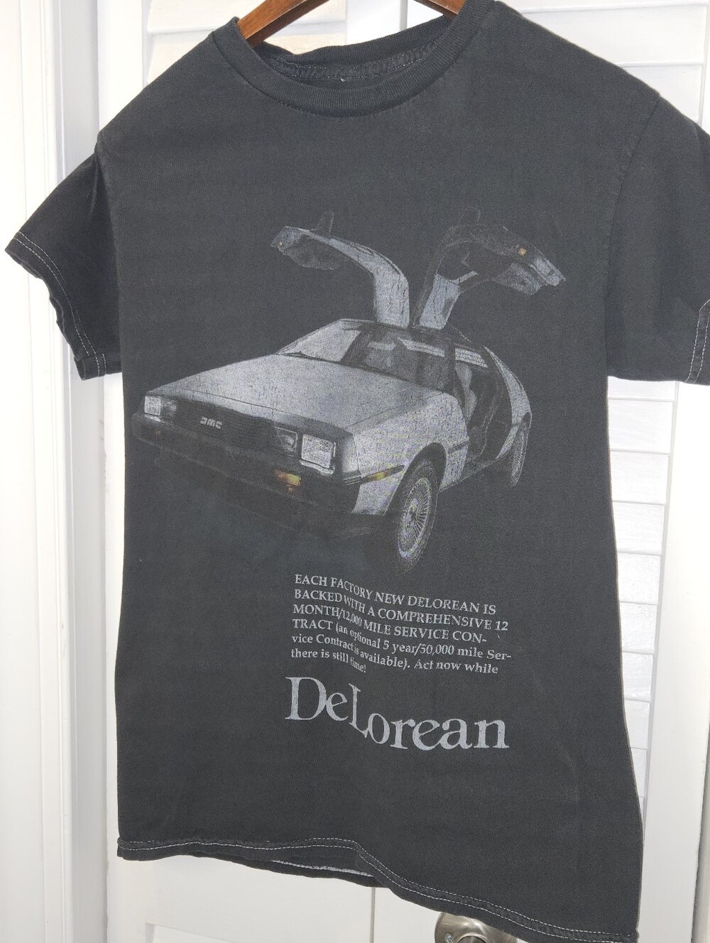 Officially Licensed DMC DeLorean Graphic T-Shirt by Goodie Two Sleeves
